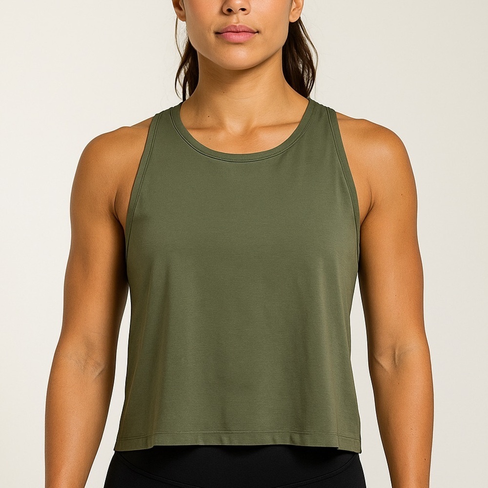Old Navy Active Olive StretchTech Top